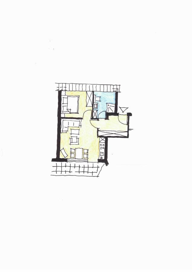 Appartementhaus Koenigshoehe Koenigshoehe Wohnung Moewe 格洛米茨 外观 照片
